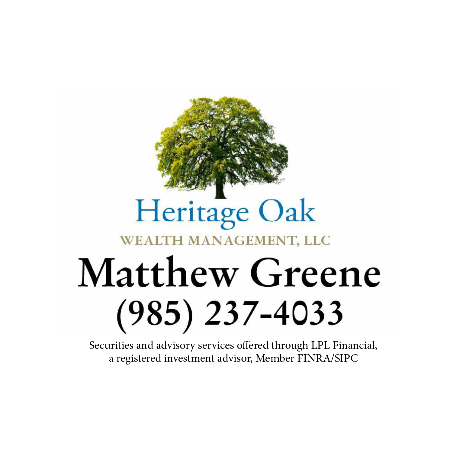 Heritage Oak Wealth Management